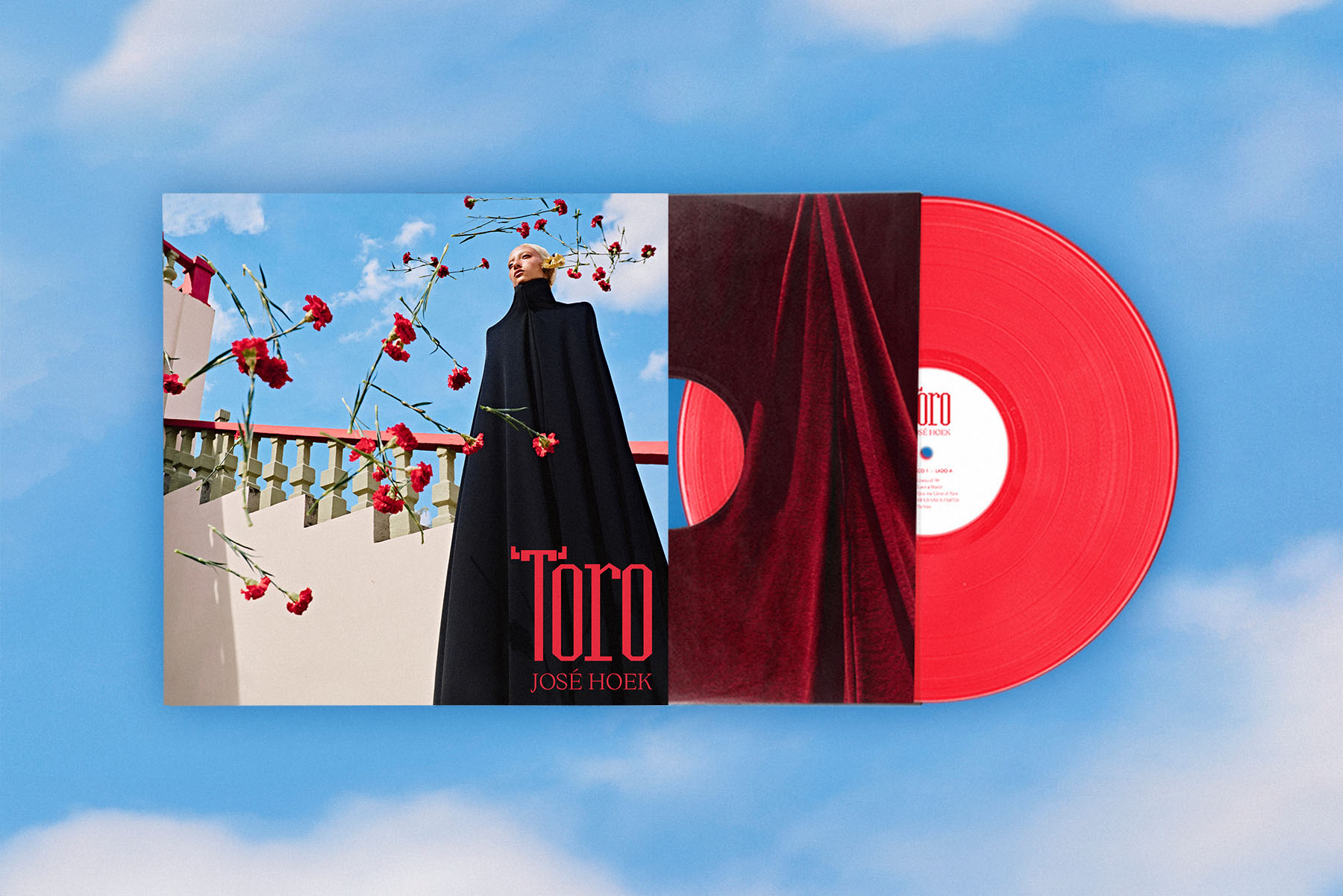 Visual Identity for Jose Hoek. Music Album, packaging, merchandising, and cover design. Camila Curiel